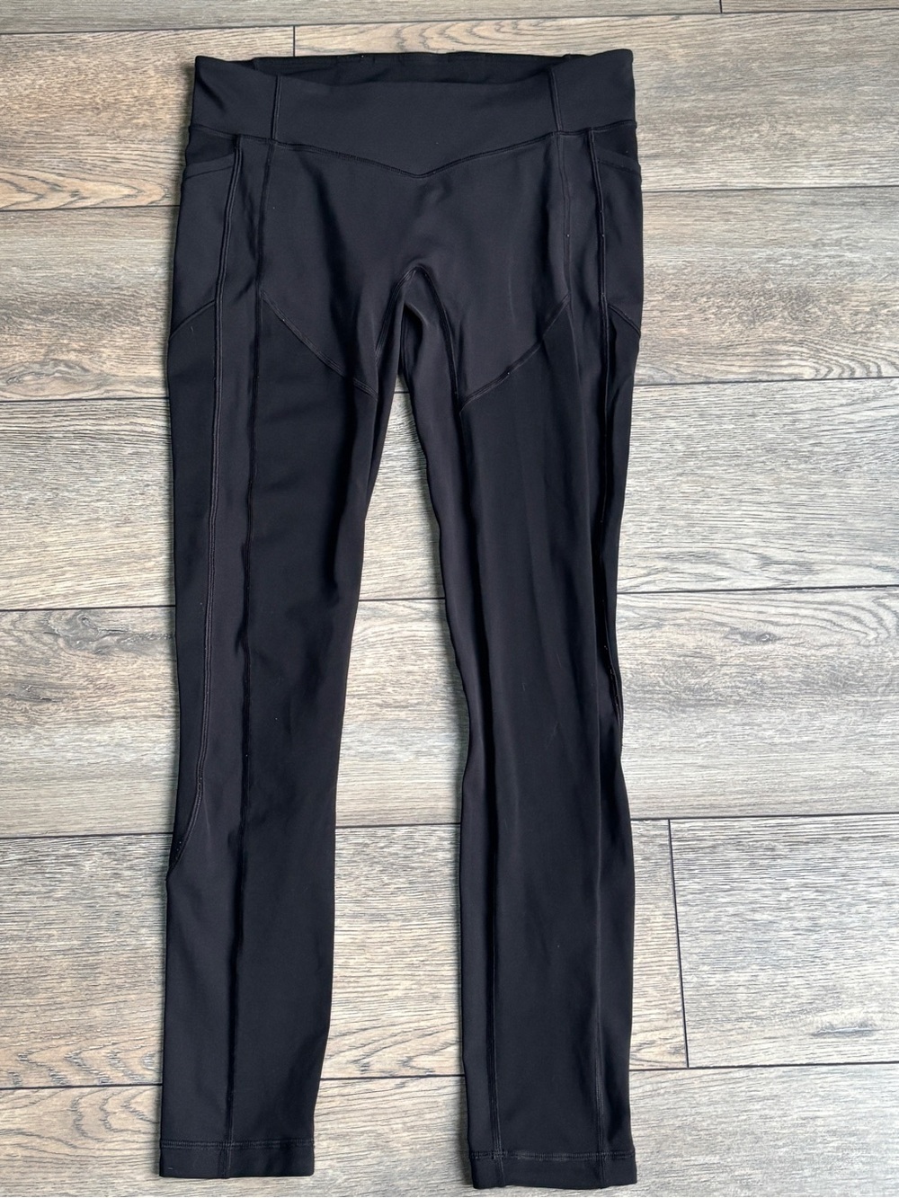 Lululemon All The Right Places Low Rise Leggings Pants Black 28” Sz 8